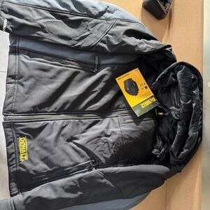 New Open Box DEWALT DCHJ066C1-L Soft Shell Woman's Heated Jacket Kitted